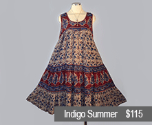 Indigo Summer Dress