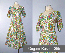 Origami Rose Dress